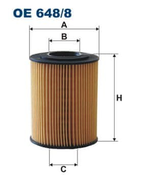 Filtron FILTER ULJA OPEL ASTRA F 91> 1.7 CDTI
