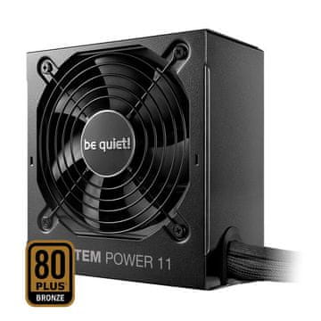 Be quiet! Napajanje System Power 11, ATX, 550 W, 12 V, 80+ brončano (BP010EU)
