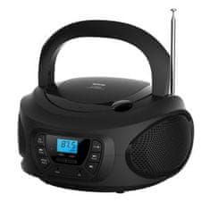 Silva Schneider PCD 25.1 prijenosni radio s CD-om, crni