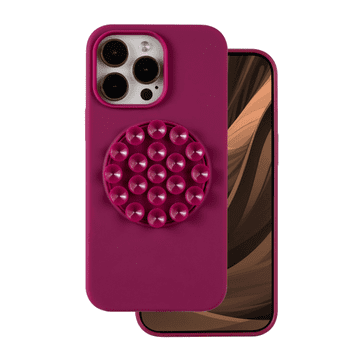 Onasi Octopus silikonska maskica za iPhone 17 - mat liquid bordo