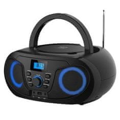 Silva Schneider Prijenosni radio MPC 25.4 s CD-om, USB-om, crne boje