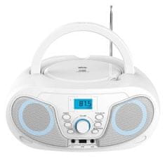 Silva Schneider Prijenosni radio MPC 25.4 s CD-om, USB-om, bijeli