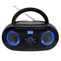 Silva Schneider MPC 25.7BT prijenosni radio s CD-om, Bluetoothom, crne boje