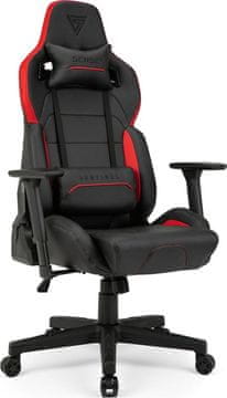 SENSE7 gaming stolica Sentinel crno-crvena