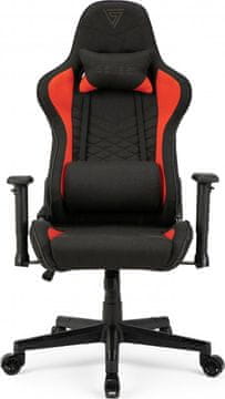 SENSE7 gaming stolica Spellcaster tekstilna crno-crvena