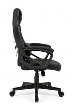 SENSE7 gaming stolica Knight platnena crno-plava