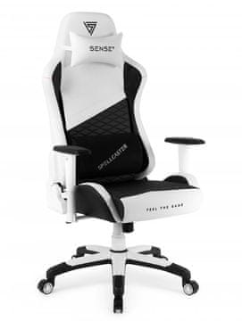 SENSE7 gaming stolica Spellcaster XL bijela