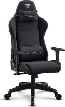 SENSE7 gaming stolica Spellcaster FUKU FF crna