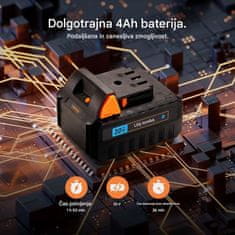 VonHaus Akumulatorski vrtni rahljalnik G-Series 20V