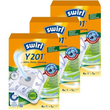 Swirl Vrećice za usisavač Y201 4 KOM (NAPOMENA 3 KOM DFP)