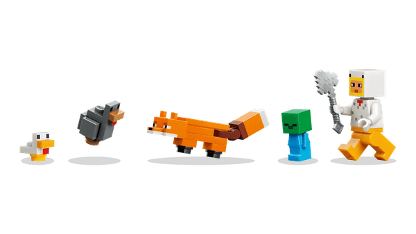 Minecraft likovi na farmi