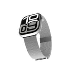 EPICO Milanese+ remen za Apple Watch 38/40/41 mm, srebrna