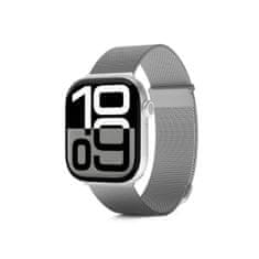 EPICO Milanese+ remen za Apple Watch 38/40/41 mm, srebrna