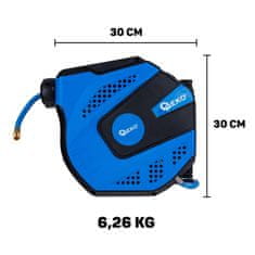 GEKO Produžno crijevo za kompresor za montažu na zid na kolutu 20 m 17 bara