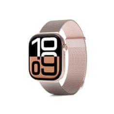 EPICO Milanese+ remen za Apple Watch 42/44/45/46/49mm, ružičasta