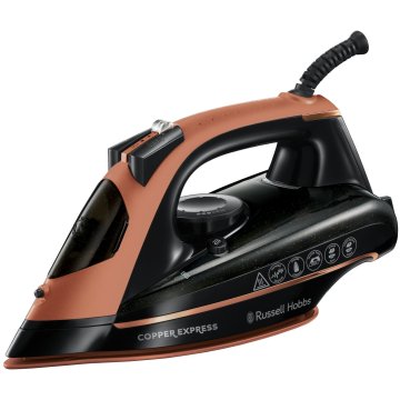 Russell Hobbs parno glačalo 2600 W s bakrenom podnicom vertikalna para 315 ml