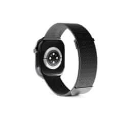 EPICO Milanese+ remen za Apple Watch 42/44/45/46/49mm, tamno siva