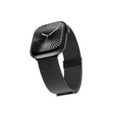 EPICO Milanese+ remen za Apple Watch 42/44/45/46/49mm, tamno siva