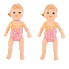 JOJOY® Plutajuća lutka za kupanje BUDDYSWIM LILY (1+1 gratis), Vodootporna dječja igračka za igru u vodi, Realistična plivalica za djecu | B2UDDYSWIM