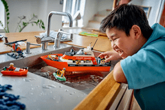 LEGO Grad 60504 Obalna straža Spasilački brod i helikopter