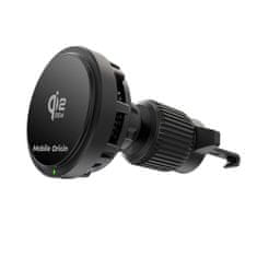 Mobile-origin CA24 auto punjač, 25 W, MagSafe, Qi2, crni