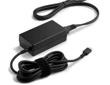 HP adapter za napajanje, USB-C, 65 W, crni