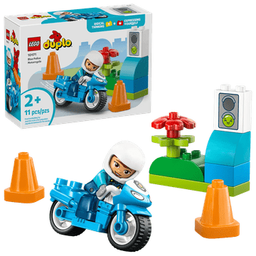 LEGO DUPLO 10471 Plavi policijski motor
