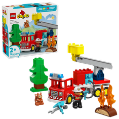 LEGO DUPLO 10473 Vatrogasno vozilo s crijevom i vatrogascem