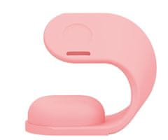 Manta STELIO JUNIOR punjač za pametni sat, za model Stelio Junior 4G / Stelio Junior Pro AI 4G, roza (puderasto roza)