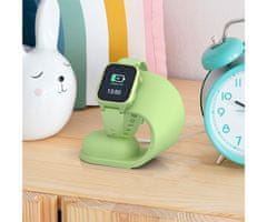Manta STELIO JUNIOR punjač za pametni sat, za model Stelio Junior 4G / Stelio Junior Pro AI 4G, zelena (Pistacchio Green)