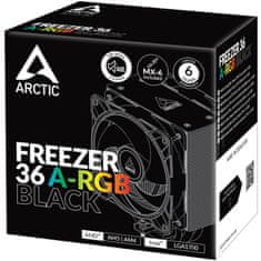 Arctic Hladnjak Arctic Freezer 36 A-RGB crne boje