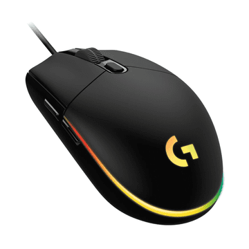 Logitech Gaming miš G203 Lightsync, crna