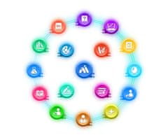 Manta Stelio Junior PRO AI 4G dječji pametni sat, GPS+WIFI+LBS lokacija, SOS tipka, tamnoplava boja