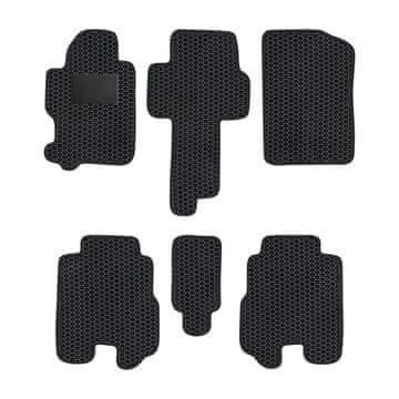 HO032_EVA_POD - Kompletan set EVA autotepiha za Honda FR-V 2005-2009 (s dodatnim ojačanjem)