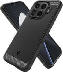 Spigen Rugged Armor maska za Xiaomi 15T Pro, mat crna
