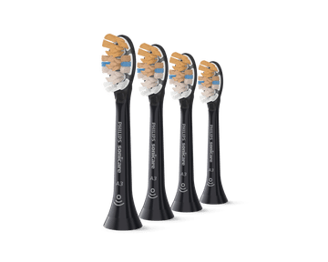 Philips HX9094/88 Sonicare Premium višenamjenske glave četkice, pakiranje od 4 komada, crne