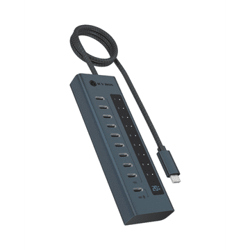IcyBox IB-HUB1450-C31 10-portni hub sučelje USB-C 3.2