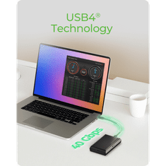 IcyBox IB-1920M-C42 kućište za M.2 NVMe s USB 4 tehnologijom