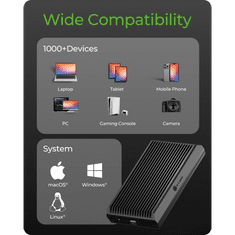 IcyBox IB-1920M-C42 kućište za M.2 NVMe s USB 4 tehnologijom