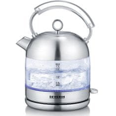 Severin Kuhalo za vodu 1,7 l 2400 W brušeni čelik/staklo