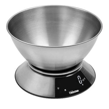 Tristar Digitalna kuhinjska vaga sa zdjelom, kapacitet 5 kg