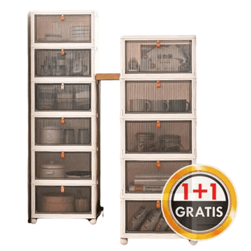 HOME & MARKER® Sklopive kutije s poklopcem za odjeću 1+1 gratis – tekstilne kutije za spremanje | O2RGABOX