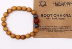 AWG Drvena narukvica - cedar i citrin - perle 10 i 12 mm