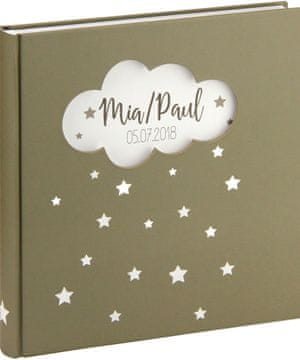 Walther Foto album za slike, 50 bijelih stranica 28x30 cm UK-205