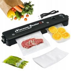 HOME & MARKER® Aparat za vakuumiranje hrane, očuvanje svježine, univerzalan vacuum sealer aparat za vakuumsko zatvaranje, održavanje hrane svježom do tjedan dana, jednostavna upotreba | PROVASEAL
