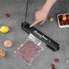 HOME & MARKER® Aparat za vakuumiranje hrane, očuvanje svježine, univerzalan vacuum sealer aparat za vakuumsko zatvaranje, održavanje hrane svježom do tjedan dana, jednostavna upotreba | PROVASEAL