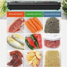 HOME & MARKER® Aparat za vakuumiranje hrane, očuvanje svježine, univerzalan vacuum sealer aparat za vakuumsko zatvaranje, održavanje hrane svježom do tjedan dana, jednostavna upotreba | PROVASEAL