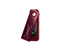 Ledger Ledger Nano S PLUS novčanik za Bitcoin i druge kriptovalute, Crimson Magenta