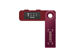 Ledger Ledger Nano S PLUS novčanik za Bitcoin i druge kriptovalute, Crimson Magenta