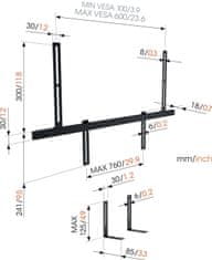 Vogels SOUND3550, nosač za soundbar zvučnike